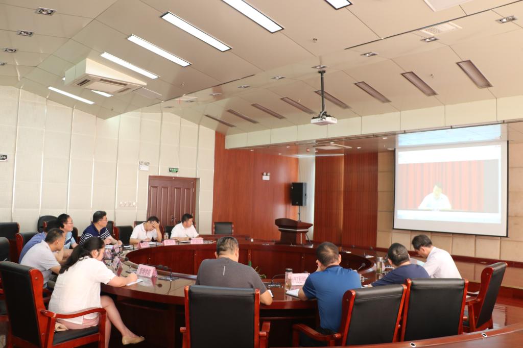 皇家1396官方网站参加全省就业工作视频会议